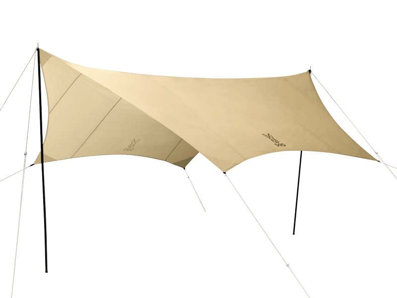 DOD Itsuka No Tarp 天幕沙色TT5-631-TN – CampingCat Outdoor