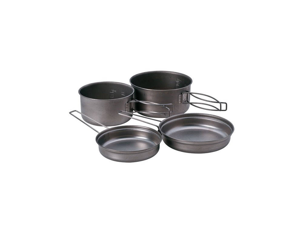Snow Peak Titanium Multi Compact Cook Set 煮食鍋具四件套裝SCS-020T