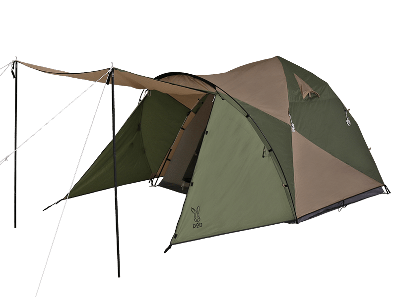 DOD THE ONE TOUCH TENT (M) 露營帳篷T3-673-KH – CampingCat Outdoor