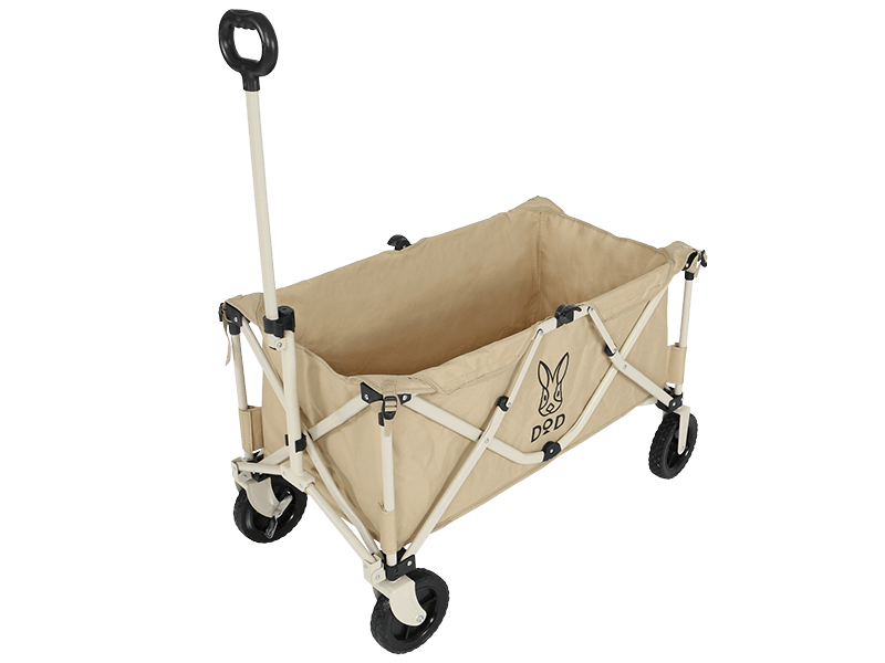 【新品・未開封】C2-46T FOLDING CARRY WAGON DOD Folding Carry Wagon 戶外露營手拉車米色C2-46T – CampingCat Outdoor