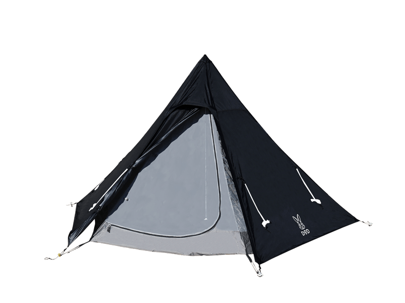 DOD One Pole Tent S 金字塔營黑色T3-44-BK – CampingCat Outdoor