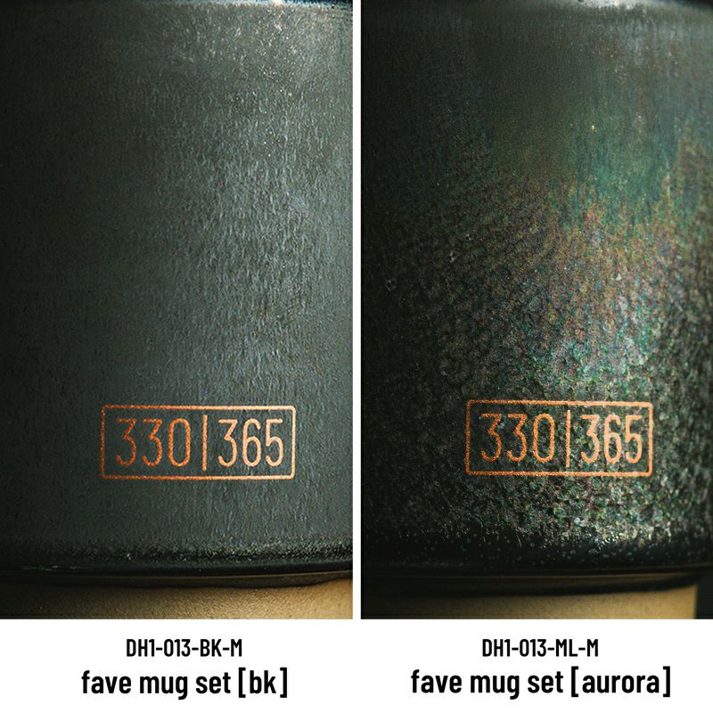 DOD fave mug cup set BK 陶瓷杯 DH1-013-BK-M