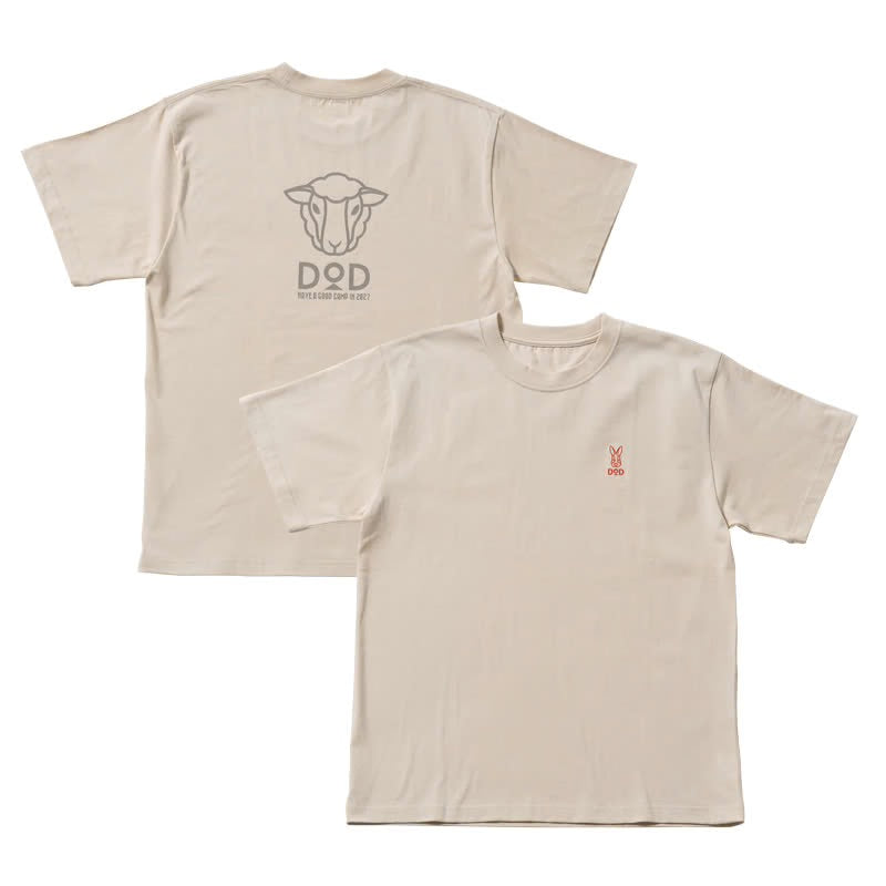 DOD 干支Tee (未) 羊年生肖TEE TS288-IV