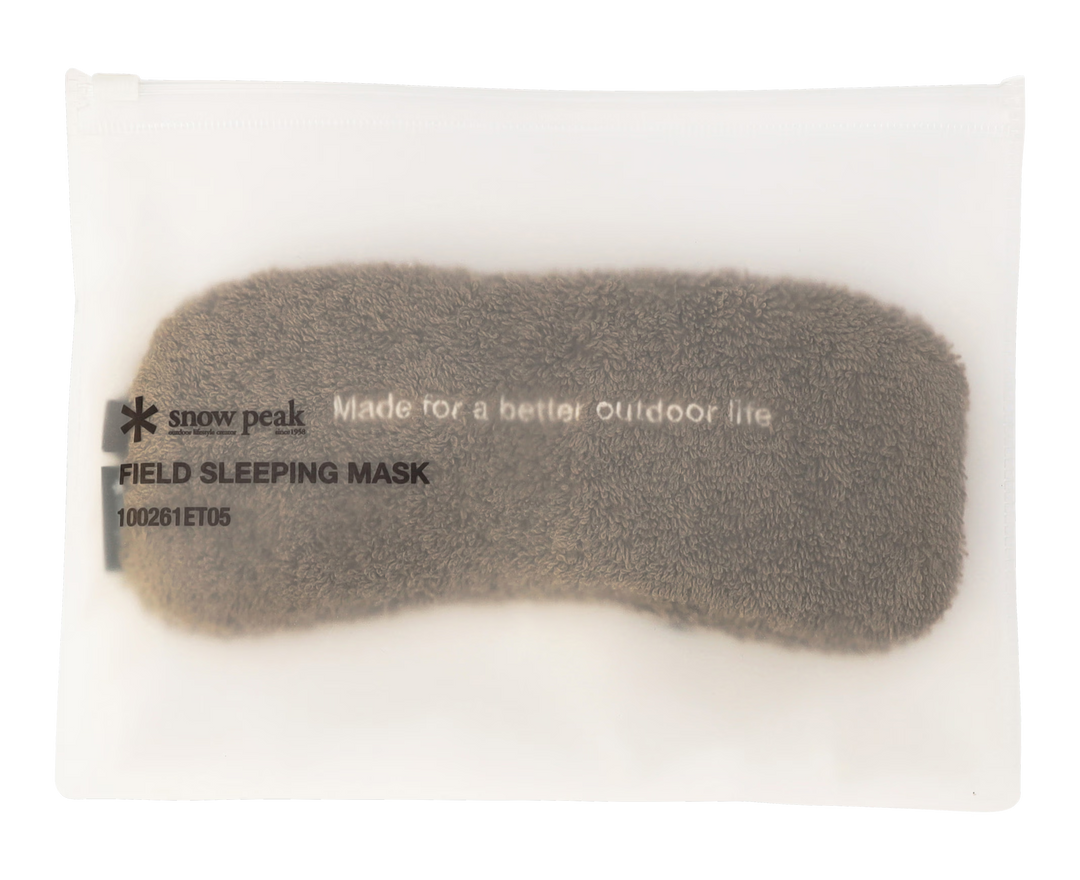 snow peak 雪峰祭 2026 秋 Field Eye Mask 眼罩  100261ET05