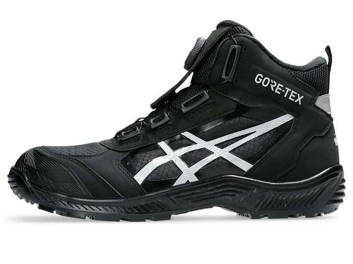 ASICS WINJOB CP605 GTX BOA 安全鞋 安全靴 (Black x Pure Silver)