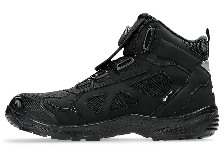 ASICS WINJOB CP605 GTX BOA 安全鞋 安全靴 (Black x Pure Silver)