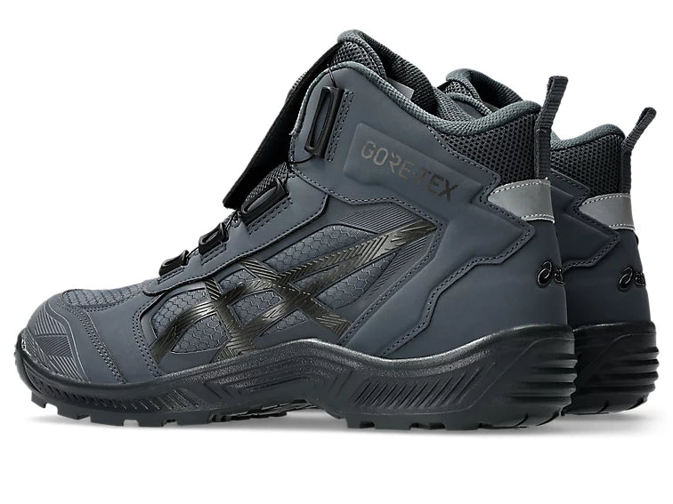 ASICS WINJOB CP605 GTX BOA 安全鞋 安全靴 (Carrier gray x Gun metal)