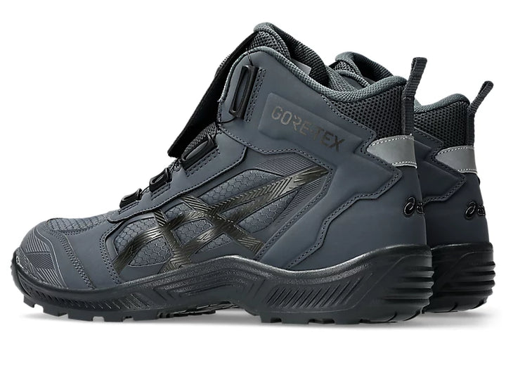 ASICS WINJOB CP605 GTX BOA 安全鞋 安全靴 (Carrier gray x Gun metal)