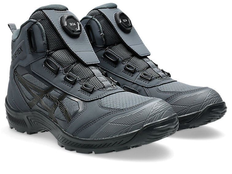 ASICS WINJOB CP605 GTX BOA 安全鞋 安全靴 (Carrier gray x Gun metal)