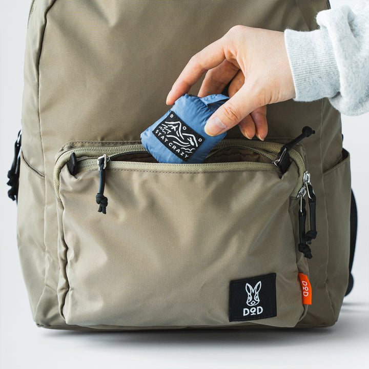 DOD MECHA COMPACT BAG(8) 環保袋 BA068-OR / BA068-GY / BA068-BL / BA068-GR