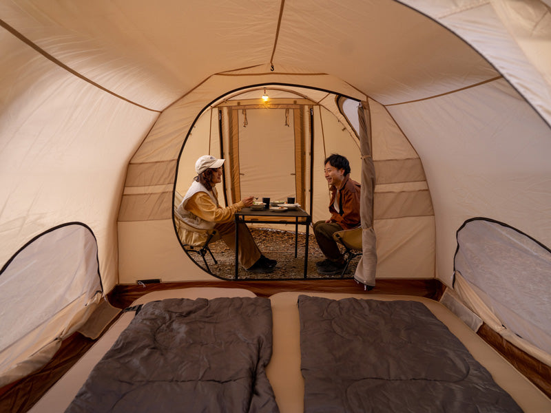 DOD KAMABOKO TENT 3(S) 隧道帳篷 沙色 T3-688-TN