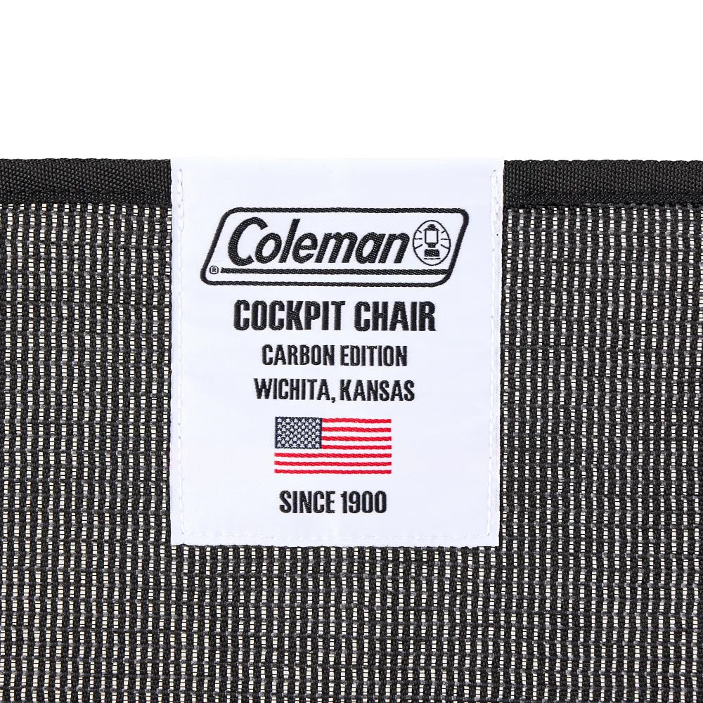 Coleman Cockpit Chair Carbon Edition (Platinum Black) 露營椅 2219641