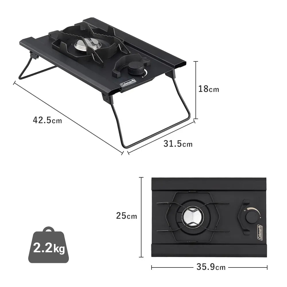 Coleman Dual Gas Burner Stove 戶外露營雙頭瓦斯爐 2243003