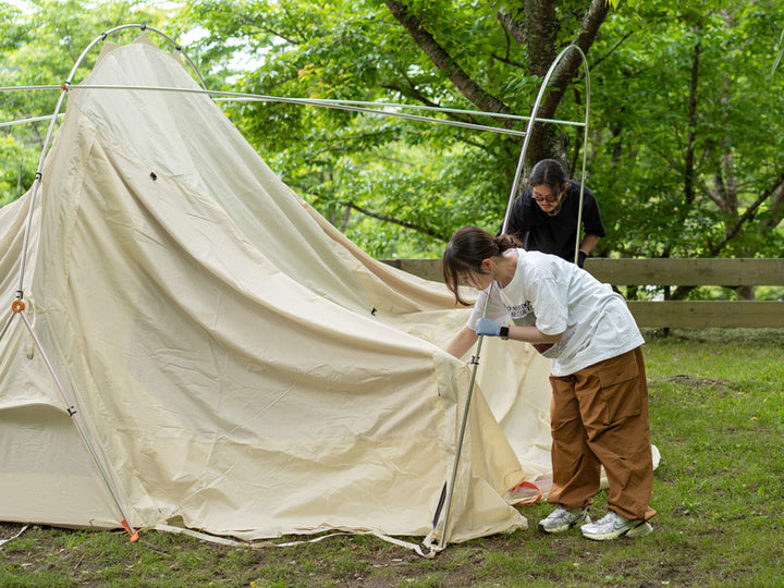 DOD KAMA BONE 露營客廳帳篷 T5-135-TN  T5-135-IV