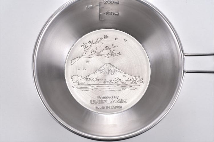 UNIFLAME 富士櫻花 Sierra Cup 300 不鏽鋼露營杯 668665