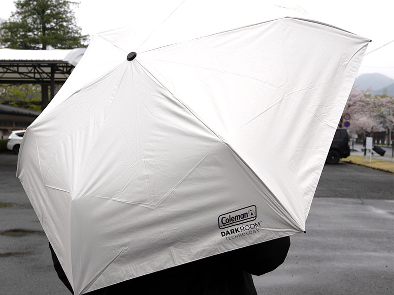 Coleman x Lawson Automatic Opening Umbrella Ivory 晴雨兼用自動開合式縮骨遮 象牙色