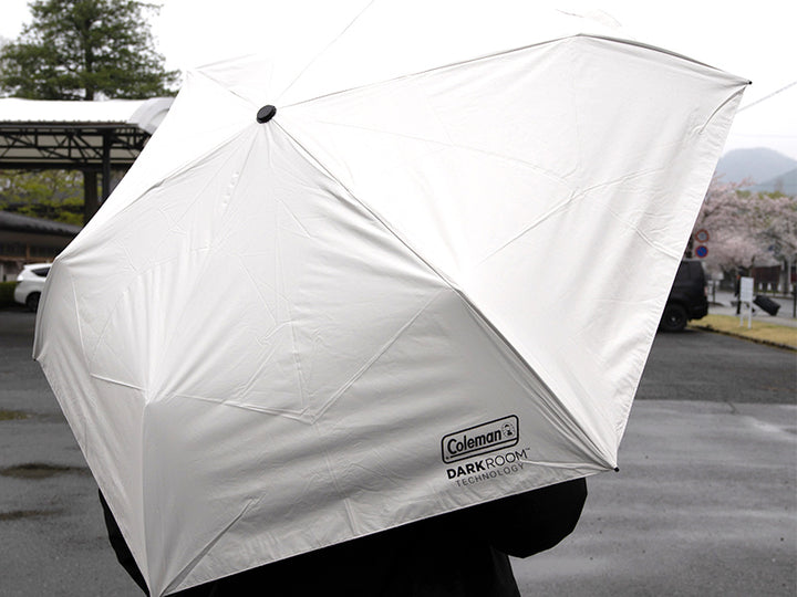 Coleman x Lawson Automatic Opening Umbrella Ivory 晴雨兼用自動開合式縮骨遮 象牙色