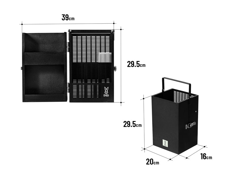 DOD BECOME CHEF SHELF LITE 調味料廚具架 MK1-018-BK