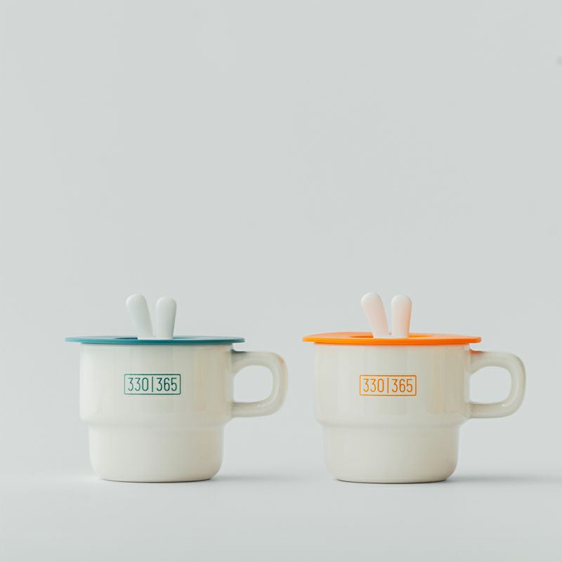 DOD fave Mug & Cover 馬克杯連蓋 DH1-020-OR-M/ DH1-020-GR-M
