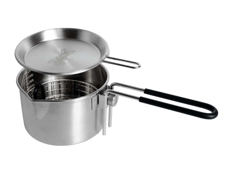 DOD FRY & STEAM SET 露營蒸煮炸鍋 KS1-166-SL
