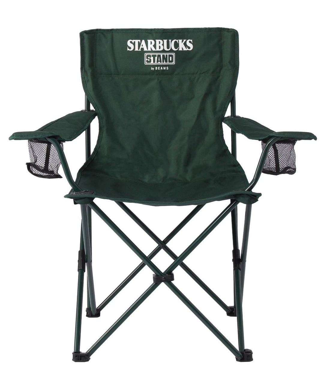 Coleman for STARBUCKS STAND by BEAMS Resort Chair 雙杯架露營摺椅