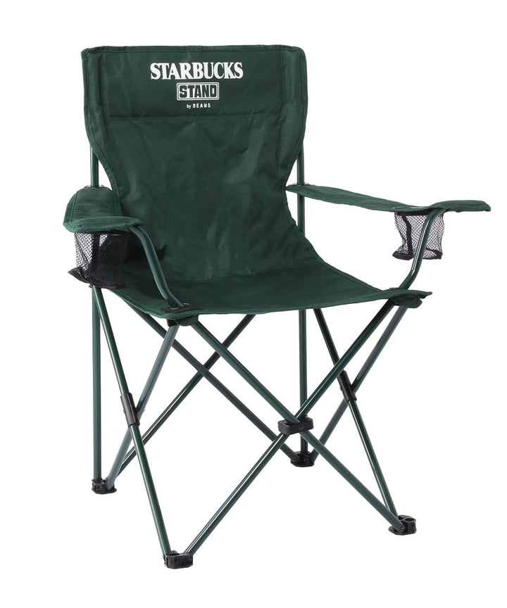 Coleman for STARBUCKS STAND by BEAMS Resort Chair 雙杯架露營摺椅