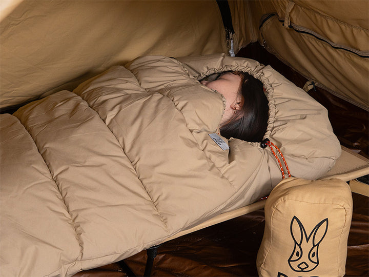 DOD ROOMY MUMMY 露營睡袋 S1-187-BR