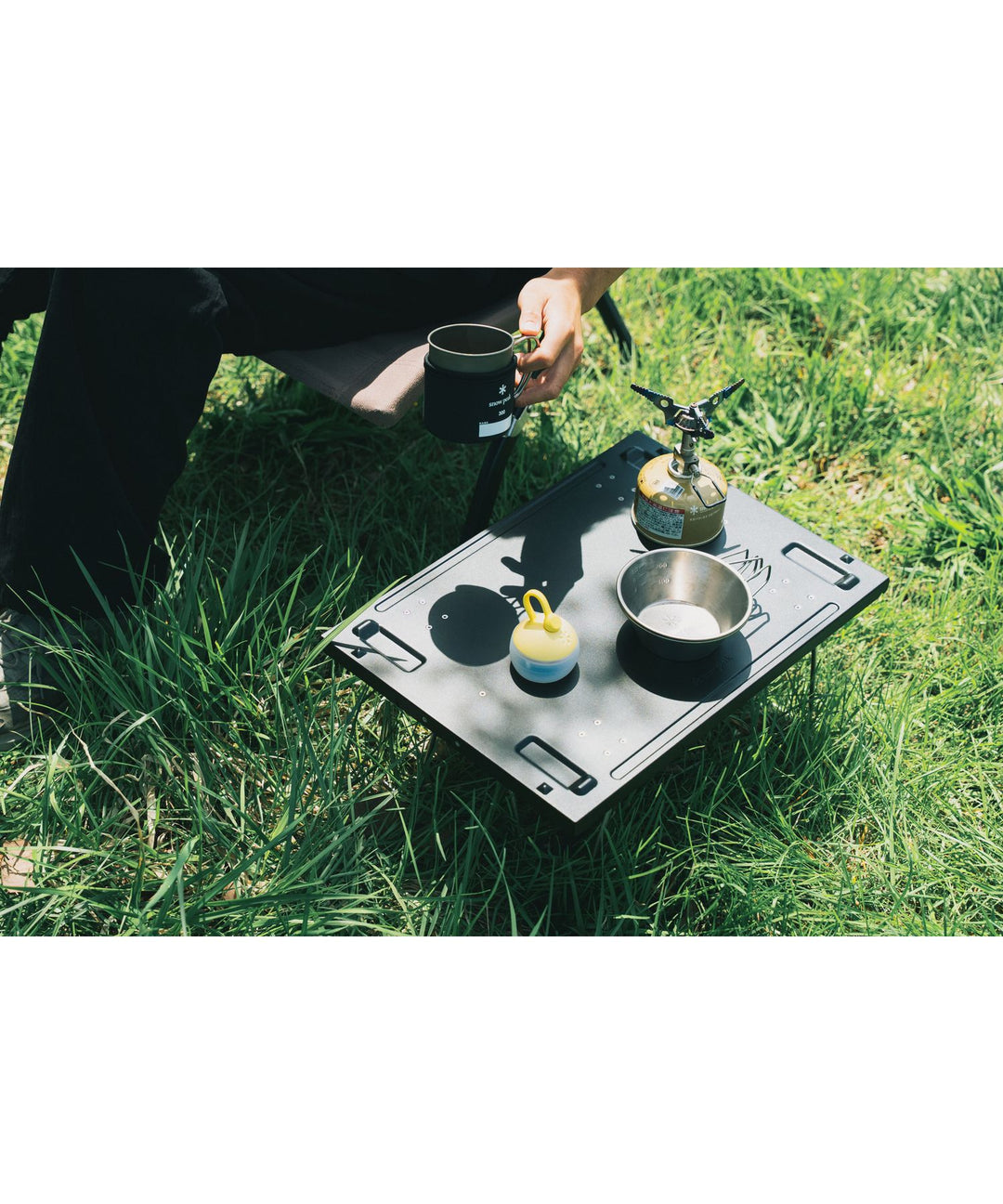 snow peak 2026 雪峰祭 春 限定 Stacking Shelf Container Lid Rack 25 Black FES-045-BK