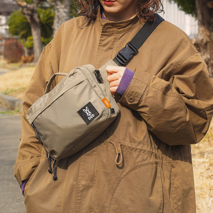 DOD NANIGENY SHOULDER BAG斜孭袋 BA265-BK  BA265-BG