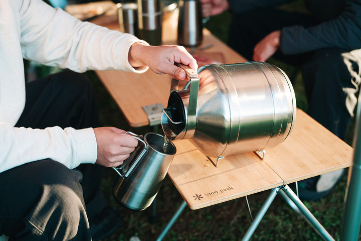 snow peak Shimo Barrel 160oz 不銹鋼真空保溫壺 TW-550