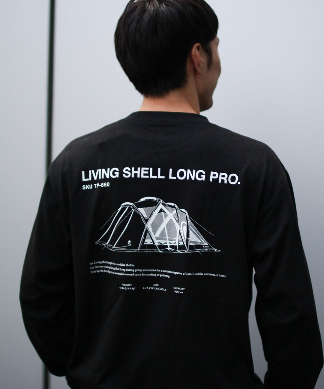 snow peak Living Shell Long Pro. L/S T-Shirt 長袖Tee EC-TS-25AU013