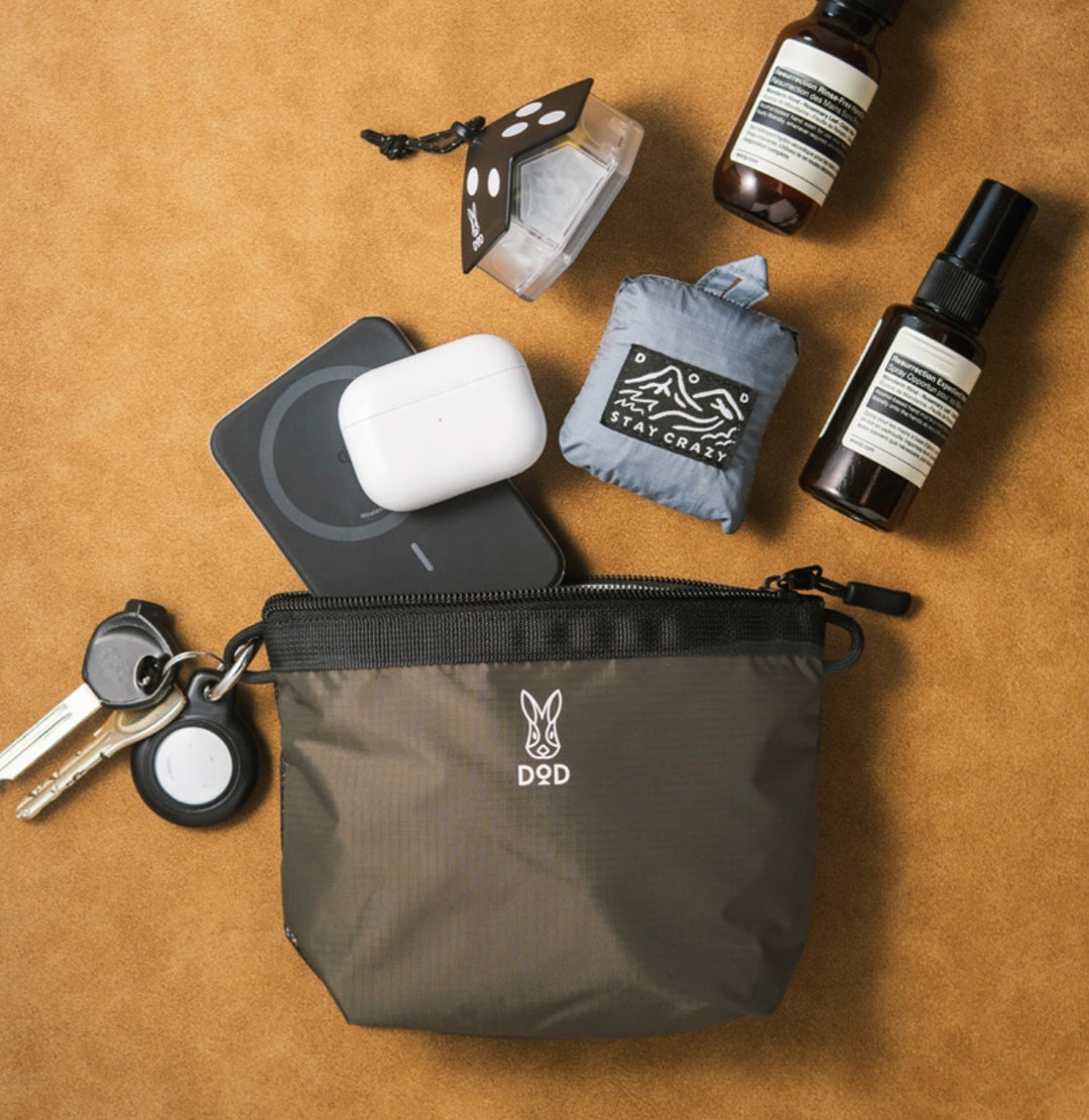 DOD MITZ-WAKEPOUCH 收納袋 BA268-BK / BA268-YL / BA268-BL / BA268-PP / BA268-BR