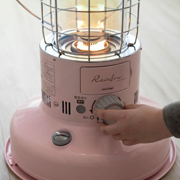 Toyotomi Rainbow Stove 對流型暖爐 限定色 淡粉紅色 RL-N25 (P)