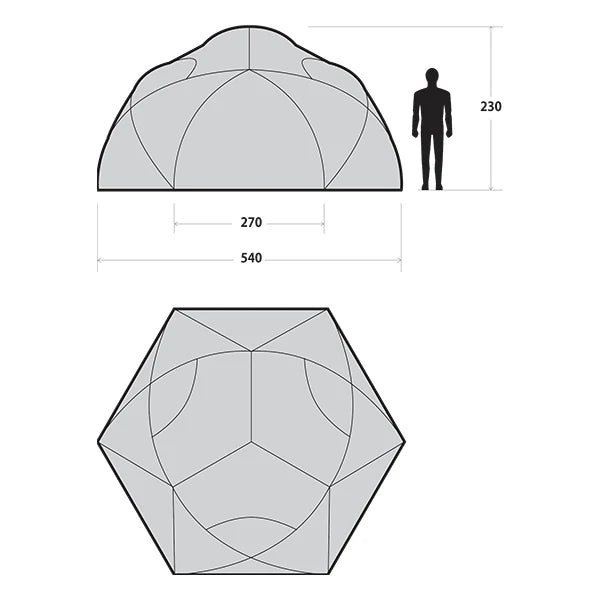 SABBATICAL SUBALPINE DOME 露營帳篷