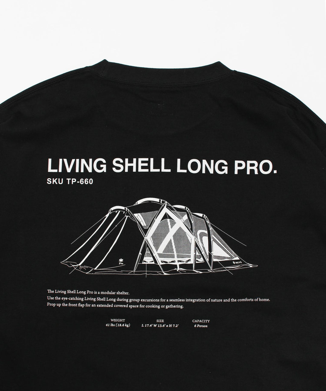 snow peak Living Shell Long Pro. L/S T-Shirt 長袖Tee EC-TS-25AU013