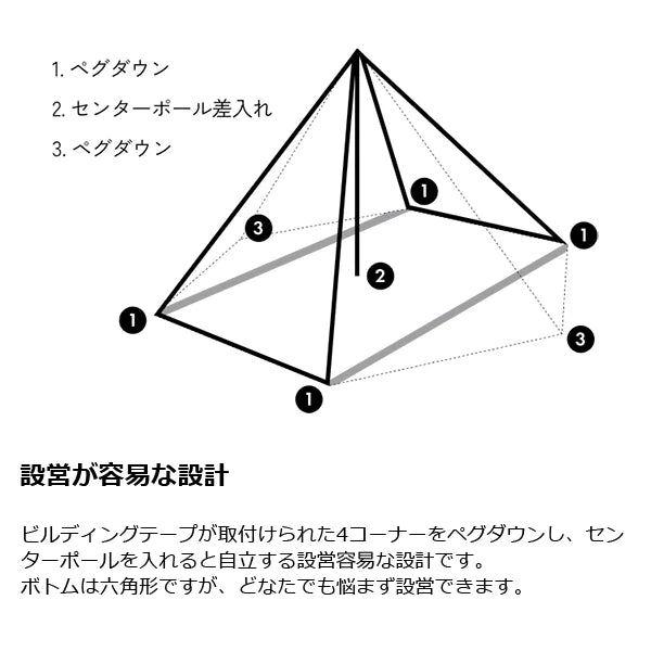 ZANE ARTS ZEKU-M TC 露營帳篷 PS-503
