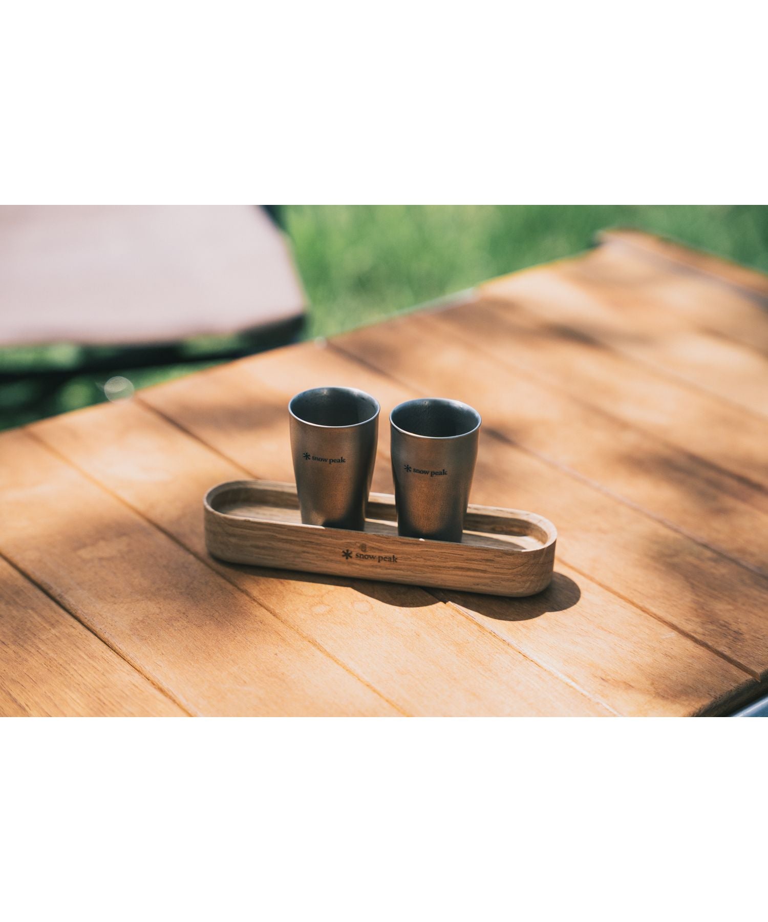 snow peak 2026 雪峰祭春限定Titanium Shot Glass Duo 鈦金屬烈酒杯