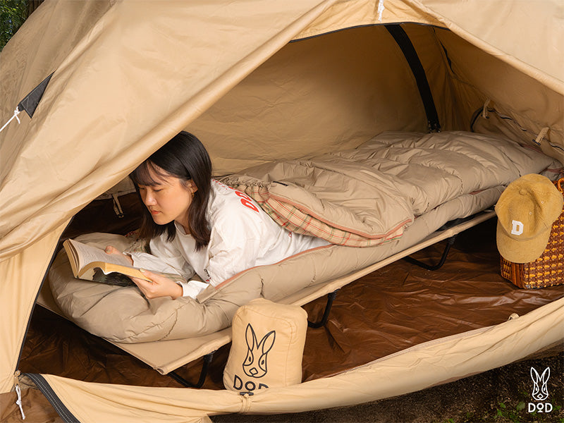 DOD ROOMY MUMMY 露營睡袋 S1-187-BR