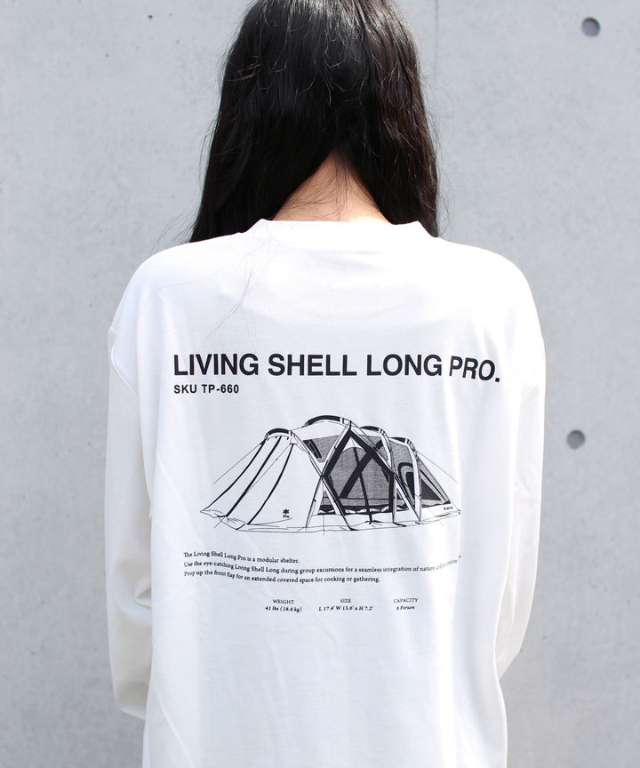 snow peak Living Shell Long Pro. L/S T-Shirt 長袖Tee EC-TS-25AU013