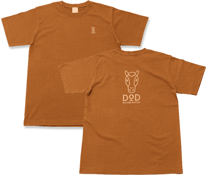 DOD 干支Tee（午）TS227-BR