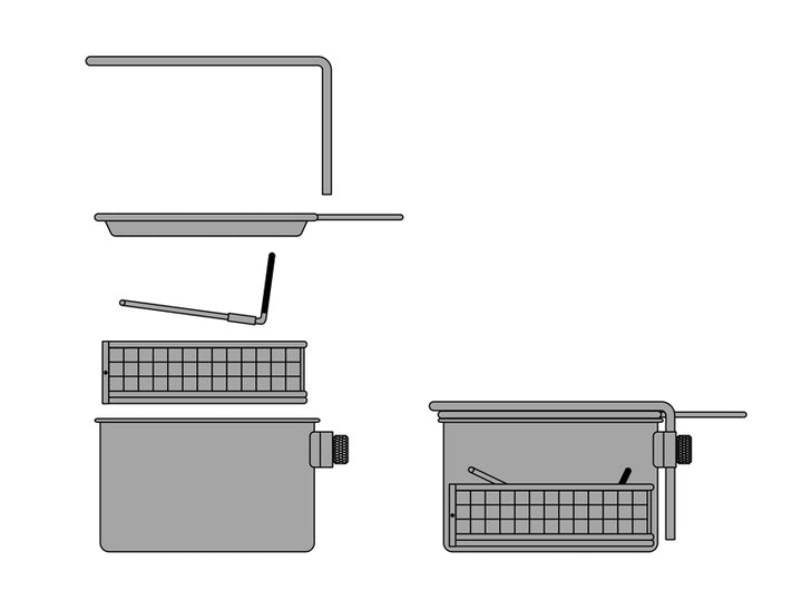DOD FRY & STEAM SET 露營蒸煮炸鍋 KS1-166-SL