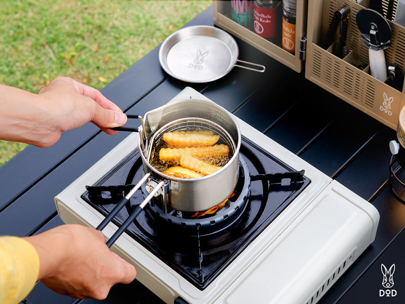 DOD FRY & STEAM SET 露營蒸煮炸鍋 KS1-166-SL