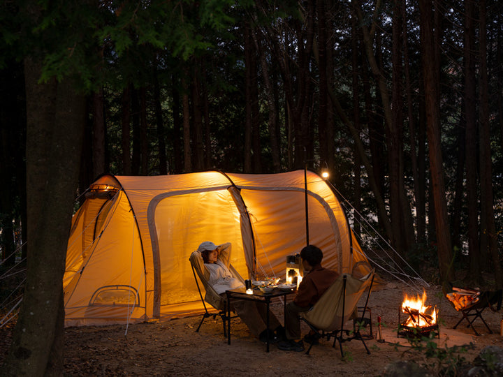 DOD KAMABOKO TENT 3(S) 隧道帳篷 沙色 T3-688-TN