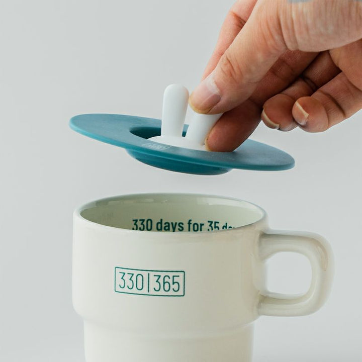 DOD fave Mug & Cover 馬克杯連蓋 DH1-020-OR-M/ DH1-020-GR-M