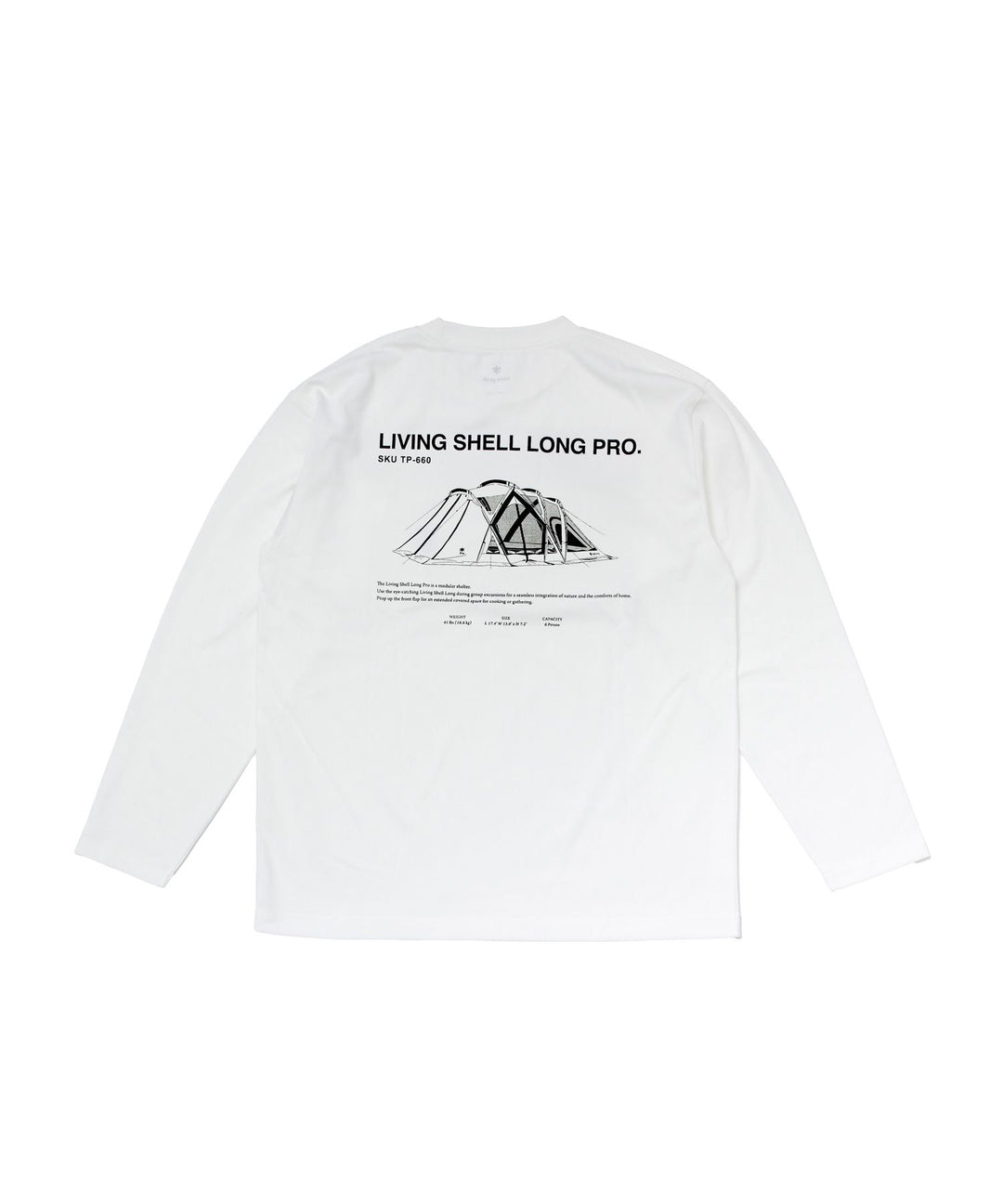 snow peak Living Shell Long Pro. L/S T-Shirt 長袖Tee EC-TS-25AU013