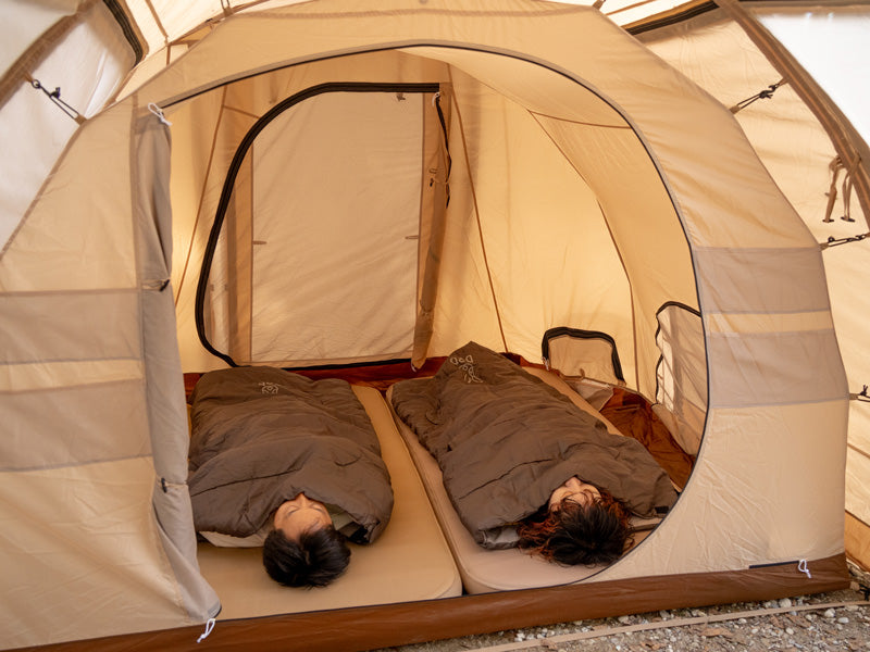 DOD KAMABOKO TENT 3(S) 隧道帳篷 沙色 T3-688-TN