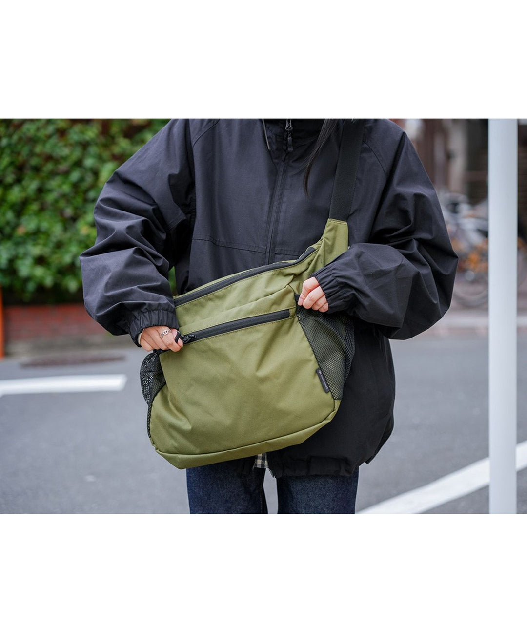 snow peak Everyday Use Middle Shoulder Bag 單肩袋 AC-25SU403
