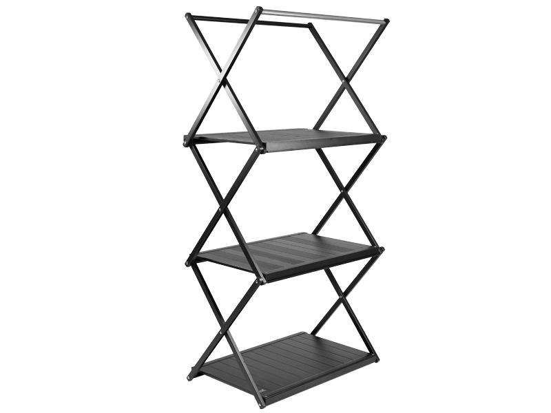 DOD RACK OR TABLE (L) 露營摺枱 / 置物架 TB5-096-BK