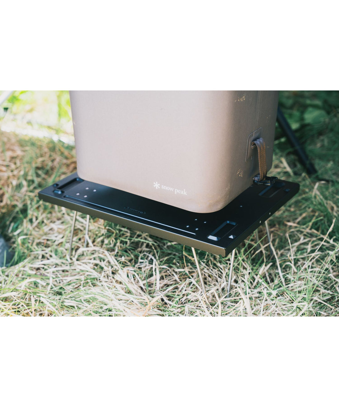 snow peak 2026 雪峰祭 春 限定 Stacking Shelf Container Lid Rack 25 Black FES-045-BK