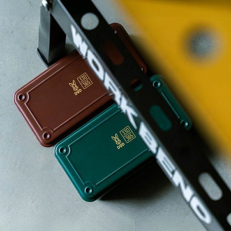 DOD fave toolbox 鋼製工具盒 BR DH5-001-BR-M/ GR DH5-001-GR-M